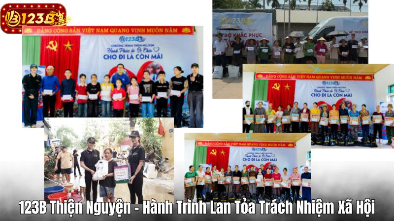 123B Thiện Nguyện – Hành Trình Lan Tỏa Trách Nhiệm Xã Hội