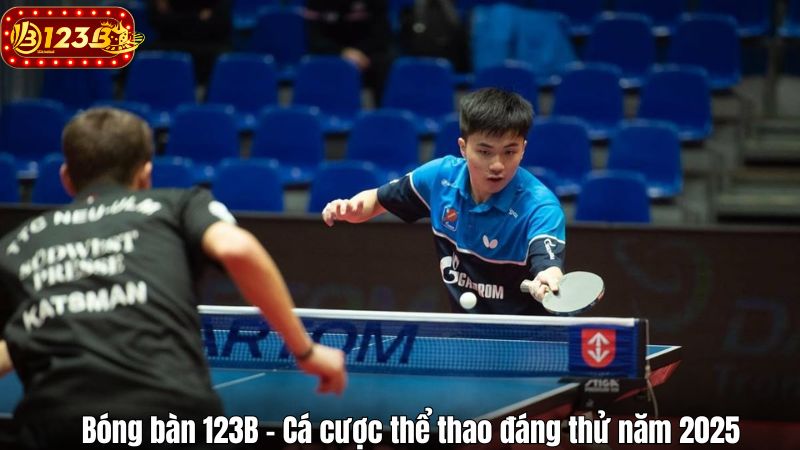 Bóng bàn 123B – Cá cược thể thao đáng thử năm 2025