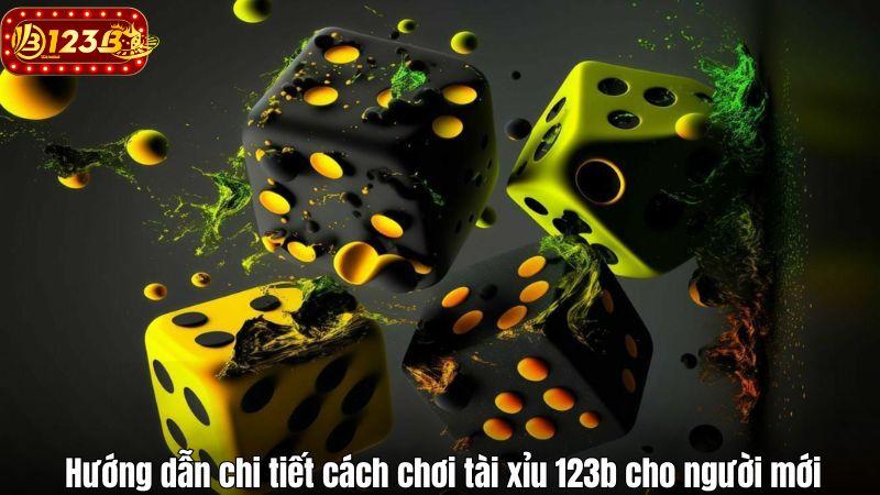 Hướng dẫn chi tiết cách chơi tài xỉu 123b cho người mới