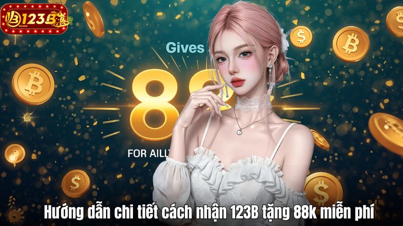 Hướng dẫn chi tiết cách nhận 123B tặng 88k miễn phí