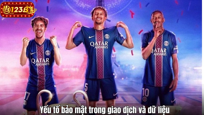 Yếu tố bảo mật trong giao dịch và dữ liệu